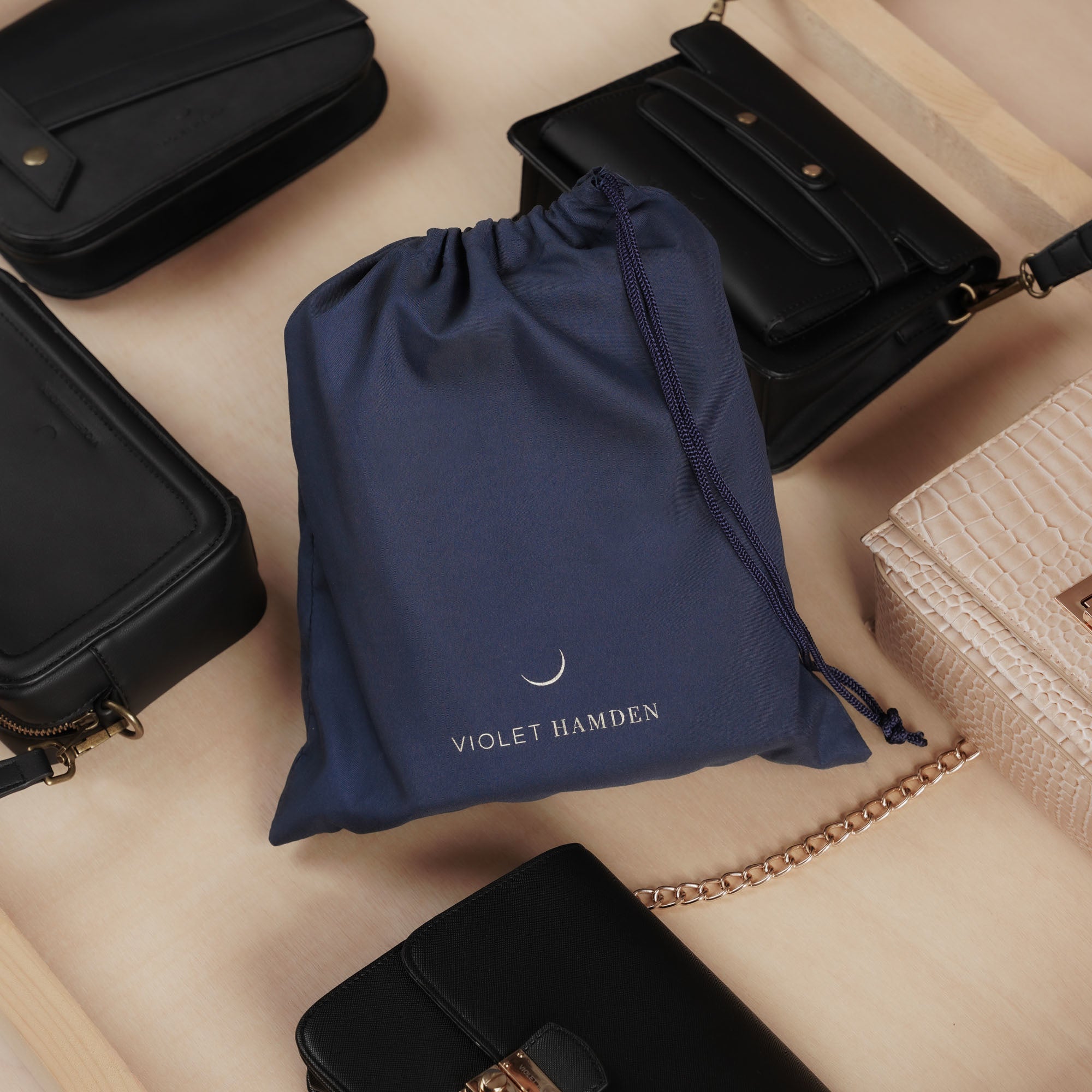 Violet hamden shopper midnight black sales