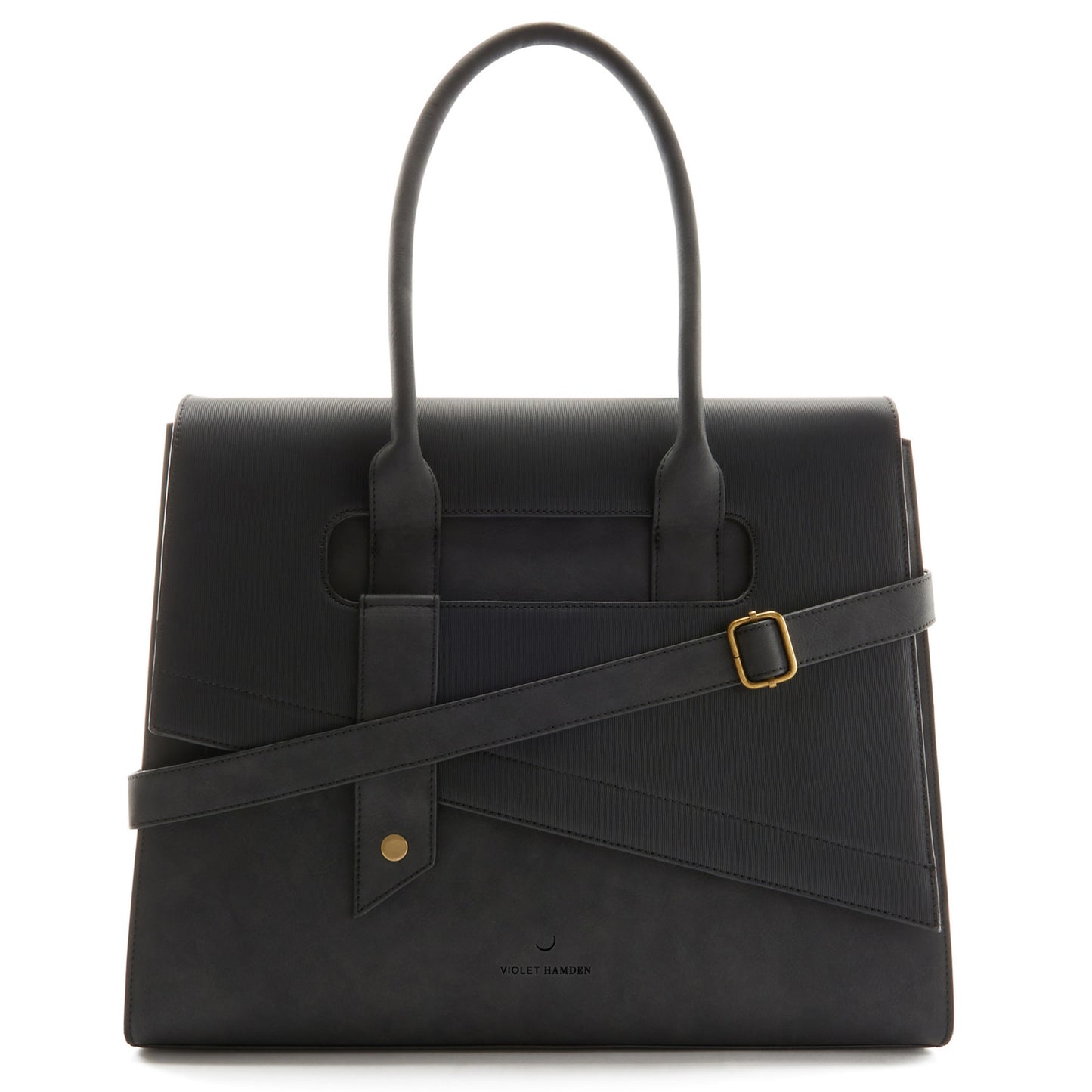 Essential Bag sort skuldertaske med 13 tommer laptop rum