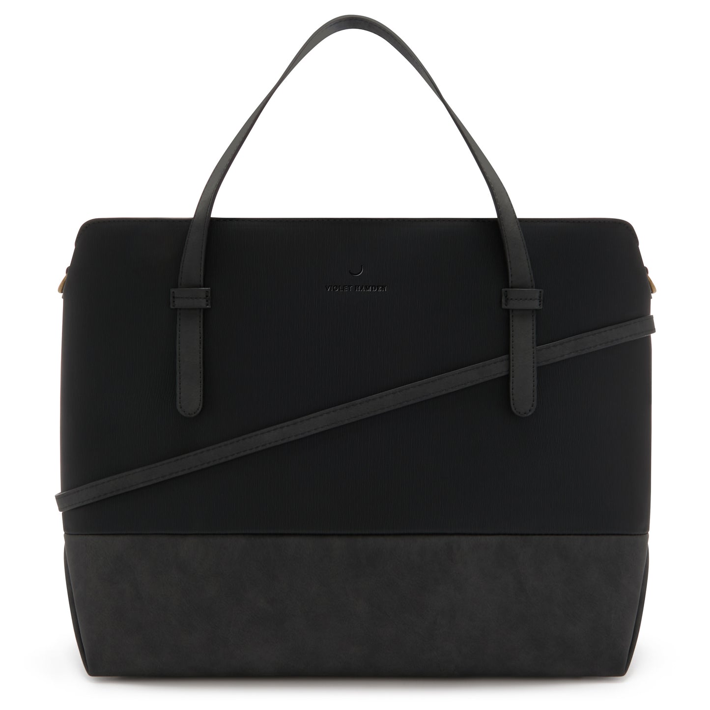 Essential Bag black shoulder bag - Violet Hamden