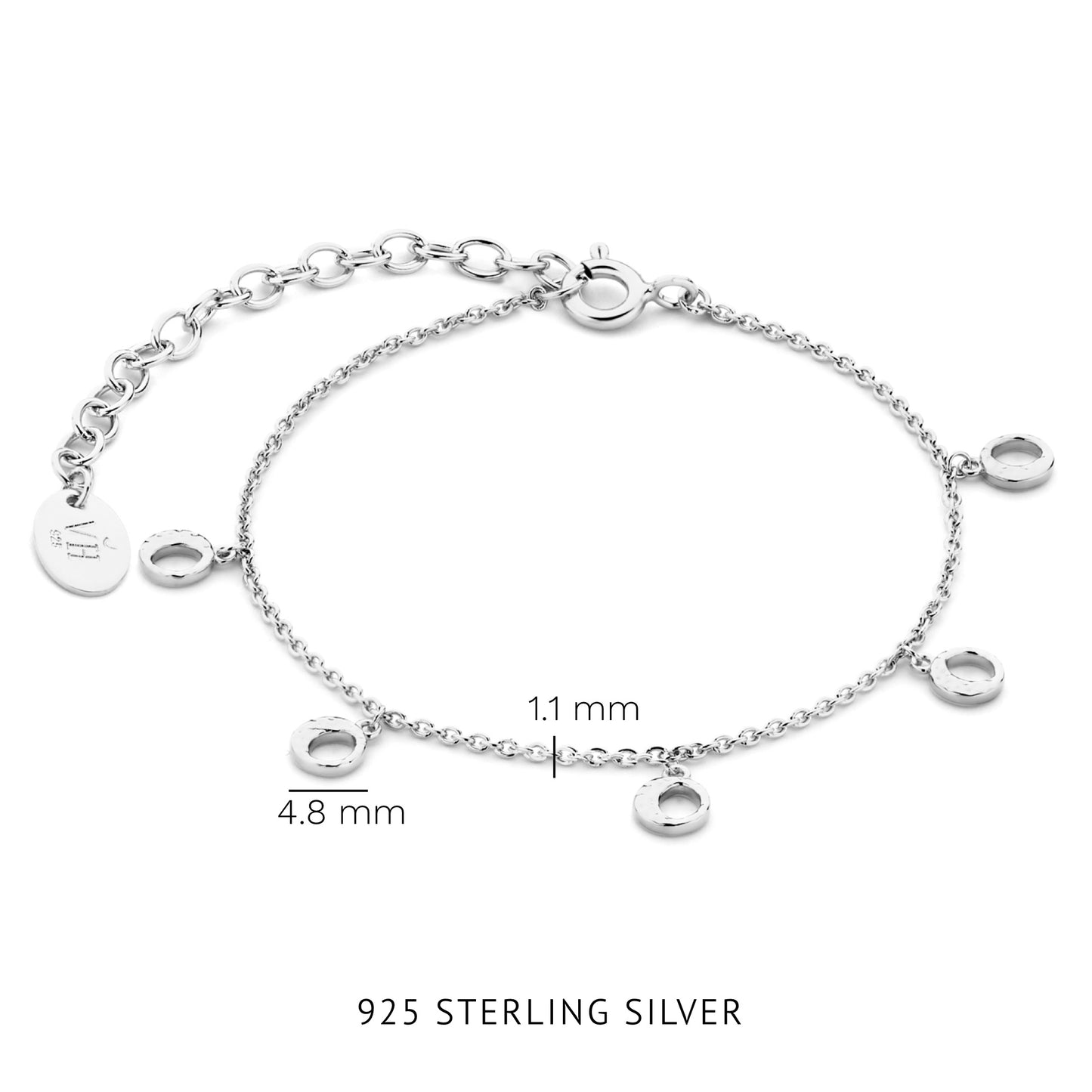Violet's Gift idee regalo collana e bracciale in argento sterling 925