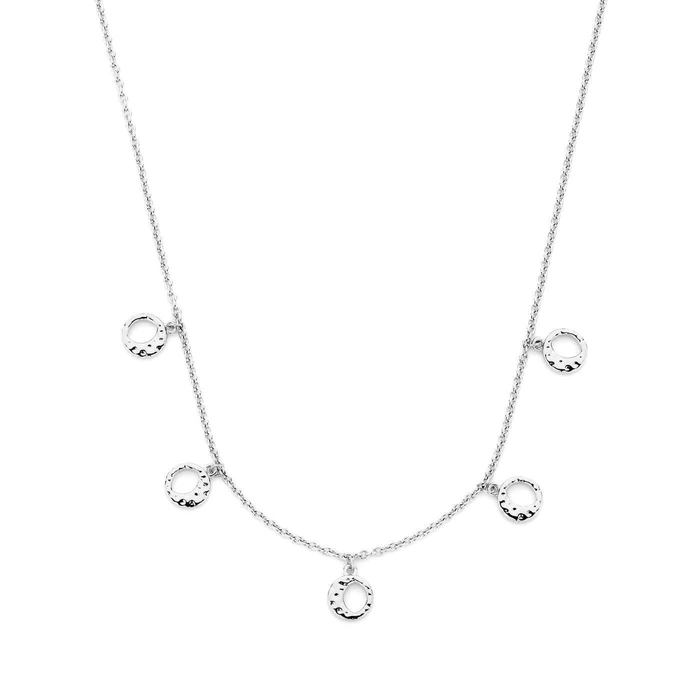 Luna 925 sterling silver necklace with moons